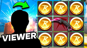 Letting A Viewer Make Every Decision on CSGORoll…