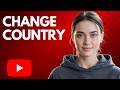 Can’t Change Country on YouTube Account? Fix It Step by Step