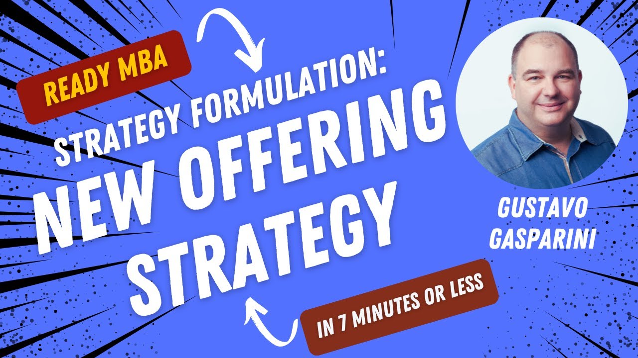 New Offering Strategy Management - New Offering Strategy (Video #94) - YouTube