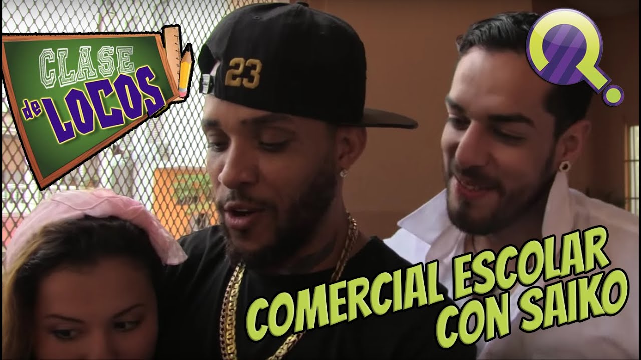 GRABANDO COMERCIAL CON MR. SAIK (Clase De Locos)