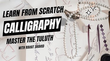 Master Thuluth Calligraphy: Different Alif Formations (Complete Course Basics to Mastery