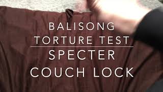 Balisong Torture Tests Specter Couch Lock