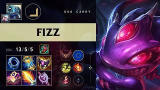 Fizz Carry vs Vel'Koz - EUW Grandmaster Patch 26.14