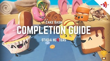 Cake Bash 100% Achievement Walkthrough | Stadia