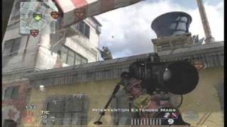 Mw2 Quickscoping clan tryouts.