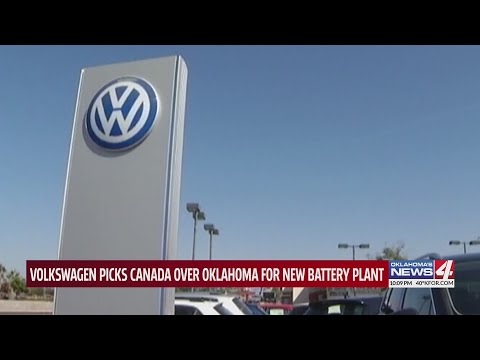 Volkswagen picks Canada over Oklahoma for new battery plant