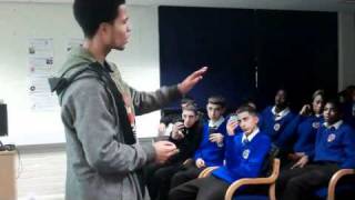 AKALA's message to the youth via rap