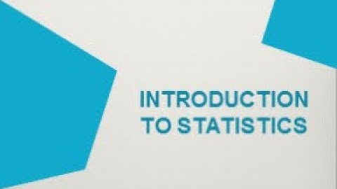 Introduction to Statistics | Types of data | Singular & Plural Statistics | Statistics for All