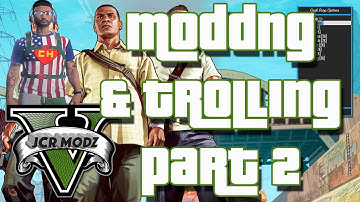 GTA 5 ONLINE - FUNNY MOD MENU TROLLING - RANDOM PUBLIC LOBBY  2 (GTA 5 MODS) JCRMODZ