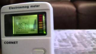 Tenmars TM196 Vs Cornet ED75 RF Meters on 2.4 GHz WiFi