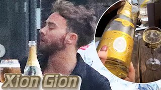 Coronation Street's Jack P. Shepherd indulges in £42-a-glass champagne