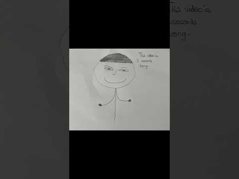 This video is 2 Seconds Long 😊 #funny #comedy #art #shorts