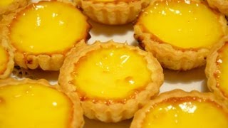 Puff pastry egg tarts, 酥皮蛋撻