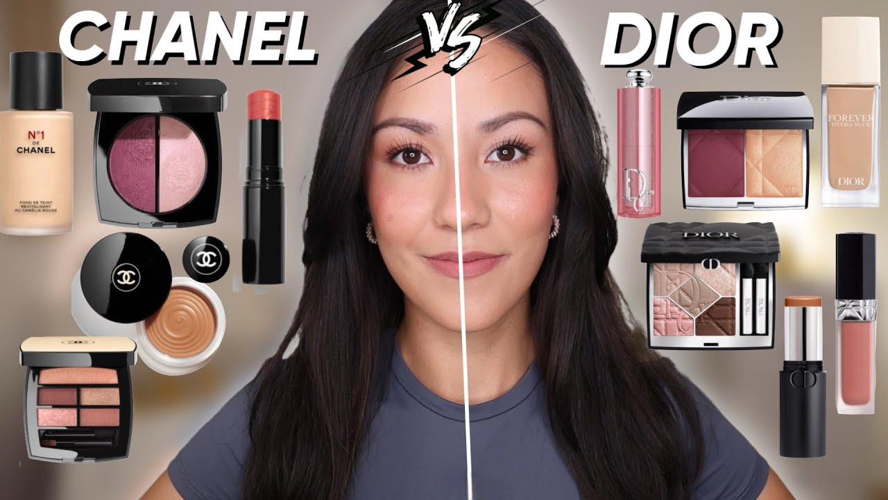 🏆 DIOR vs CHANEL 🏆: Maquillaje completo ¿quién gana? 🥇| Batalla final 😱
