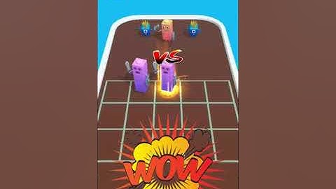 Merge Number Cube Run ⭐ Battle 1-3 level & Wednesday