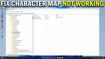 How To Fix Character Map Not Working in Windows 11 & 10 - Easy Fix