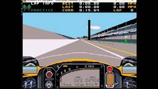 Indianapolis 500 Game - AI training screenshot 4