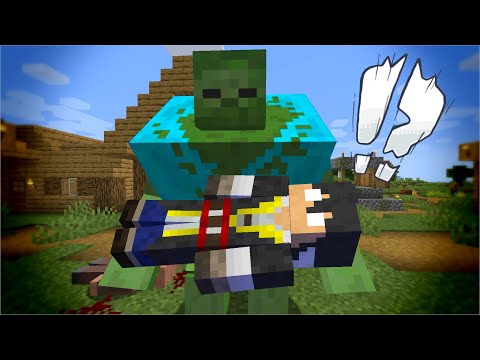 友達の体がミュータントに乗っ取られたマインクラフト😱【マイクラ / Minecraft】