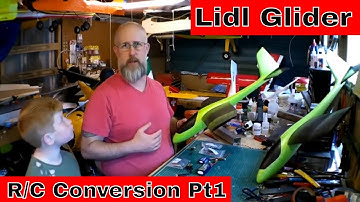 Lidl glider R/C Conversion Pt1