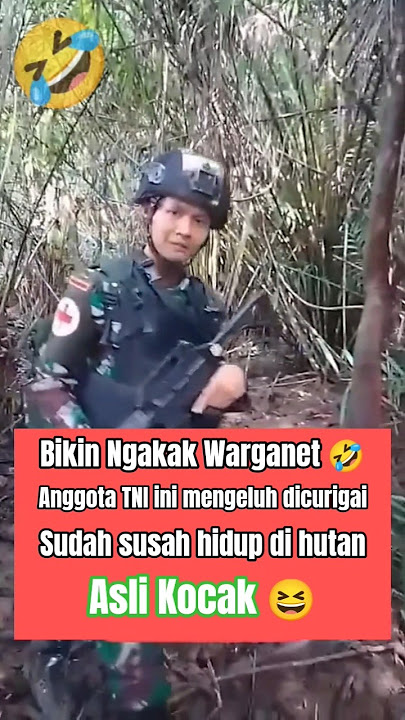 make netizens laugh out loud. This soldier is suspected 🤣#tni #tniad #tniau #tnial #funny #laughi...