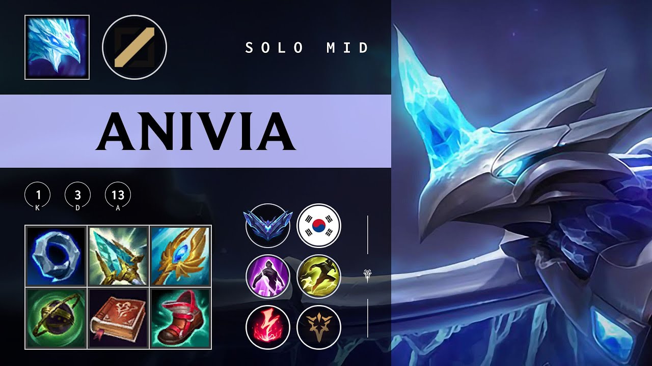 Anivia Mid vs Aurelion Sol - KR Diamond Patch 25.23
