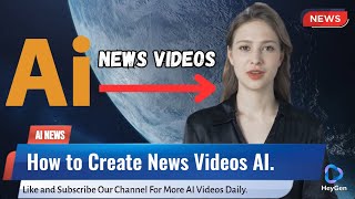 Easily Create News Videos - Using AI Artificial Intelligence Tools. how to create news videos . screenshot 5