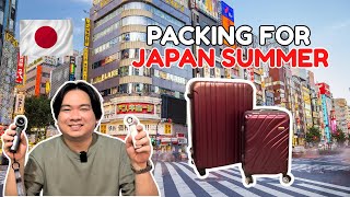 What to Pack for JAPAN SUMMER 🇯🇵☀️ | Travel Essentials, Survival Kit &amp; Packing Tips! | Beat the Heat