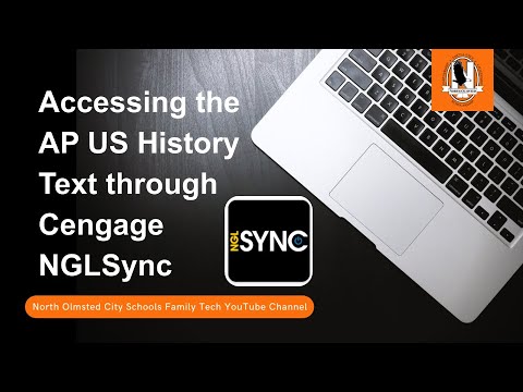 Accessing the AP US History Text through Cengage NGLSync