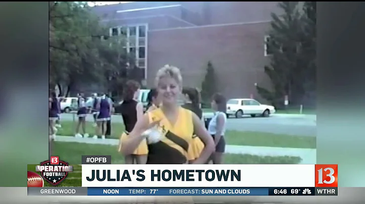 Julia Moffitt Cheerleader Surprise