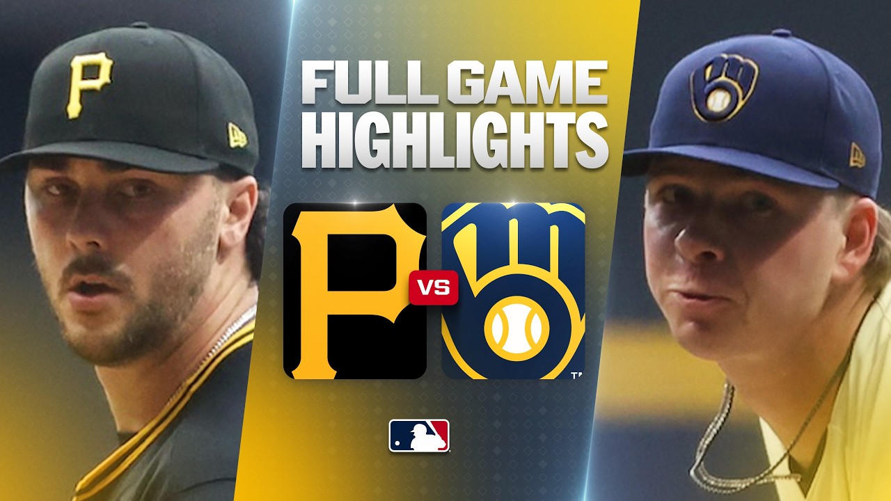[MLB] 밀워키 브루어스 vs 피츠버그 파이리츠 경기 하이라이트