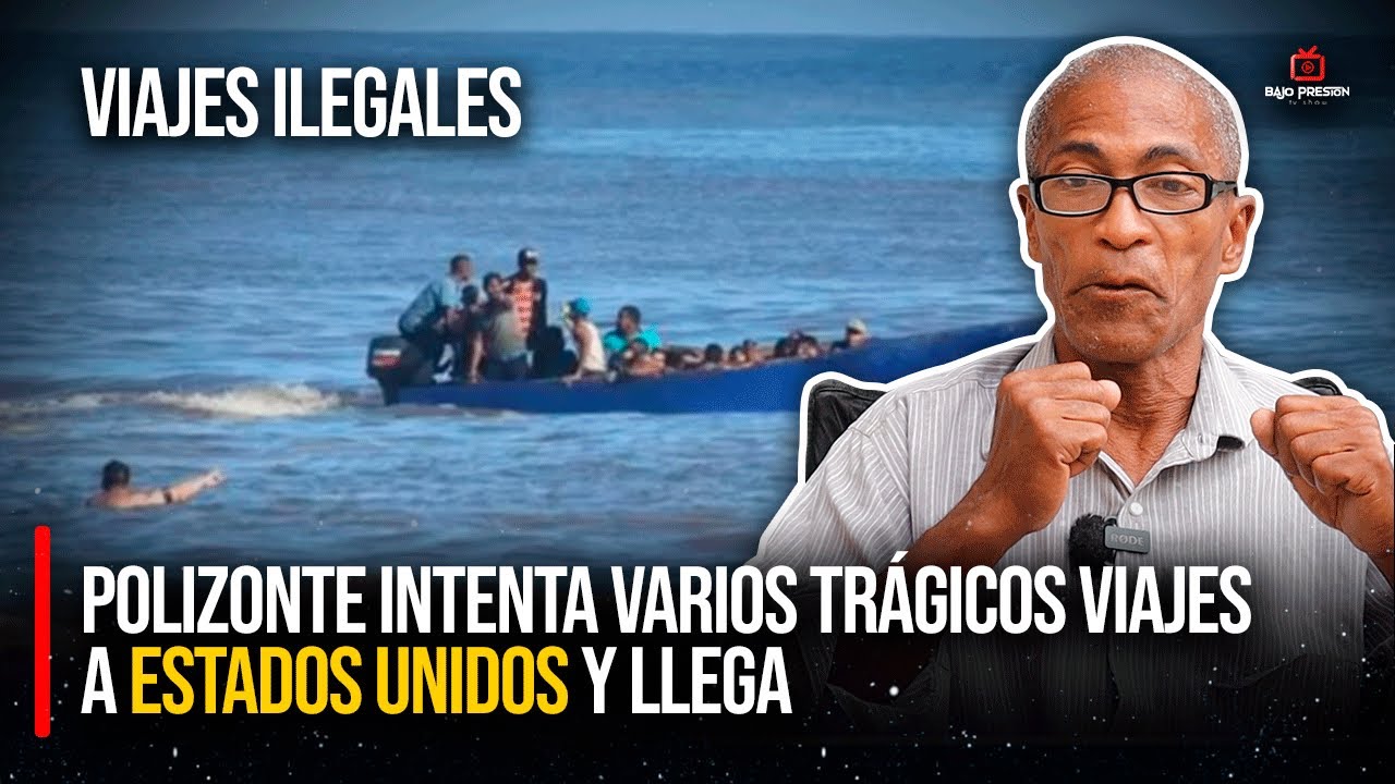 VIAJES ILEGALES: POLIZONTE INTENTA VARIOS VIAJES A ESTADOS UNIDOS Y LLEGA