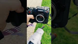 This is a Canon EOS C70 cinema camera.  #ytshorts #canon