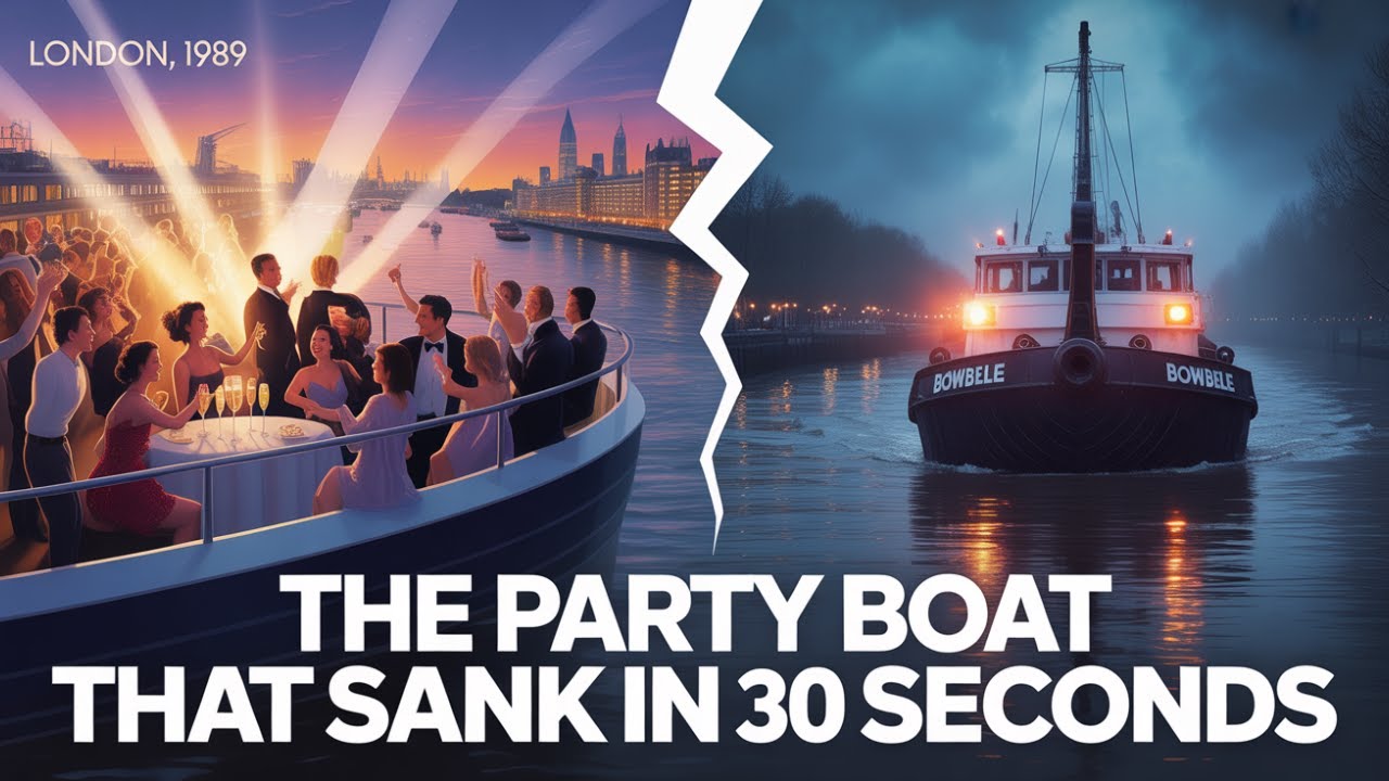 The Party Boat That Vanished in 30 Seconds | The Marchioness Disaster