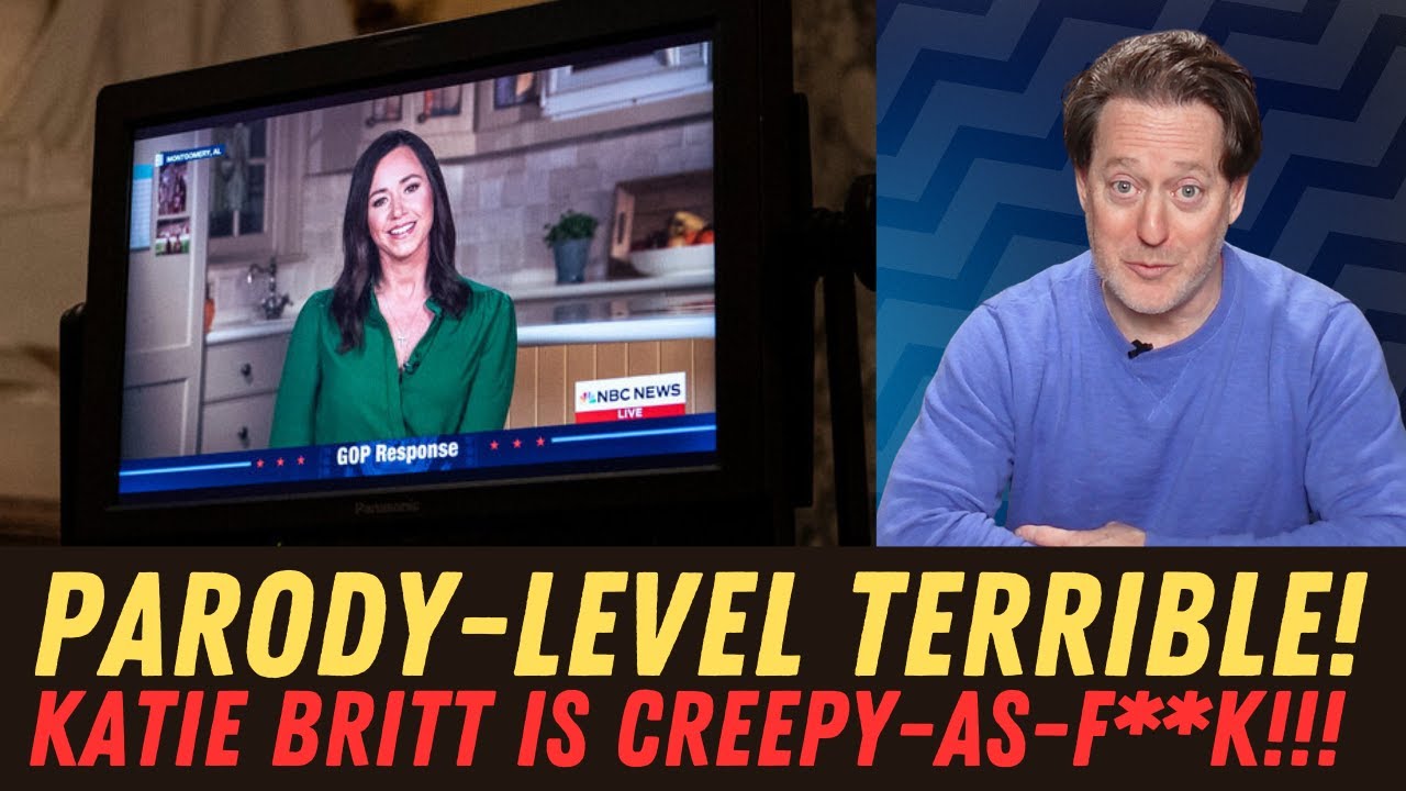 FUNNY! Katie Britt's SOTU Response Was a COMPLETE TRAIN WRECK! - YouTube