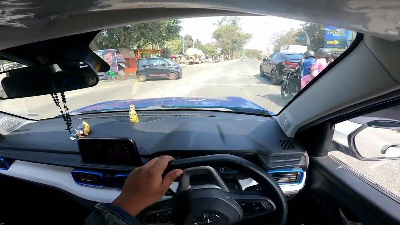 Sunday Weekend Drive in Tata Punch 🚗 | Bangalore Roads | Kadugodi Road Towards Hoskote