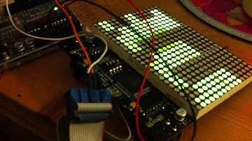 Sure 2416 LED matrix + arduino