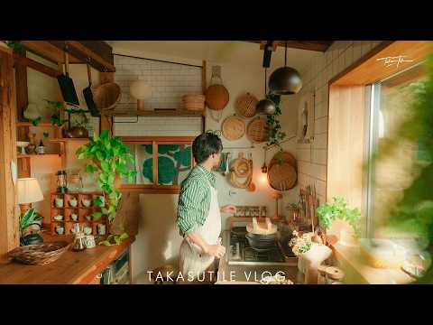 【30代田舎暮らし】AM5時に起きて始まる秋の日常と、美味しい食卓｜おにぎり定食｜畑仕事｜ウッドデッキで食べるサンドウィッチ｜89歳と0歳の戯れ