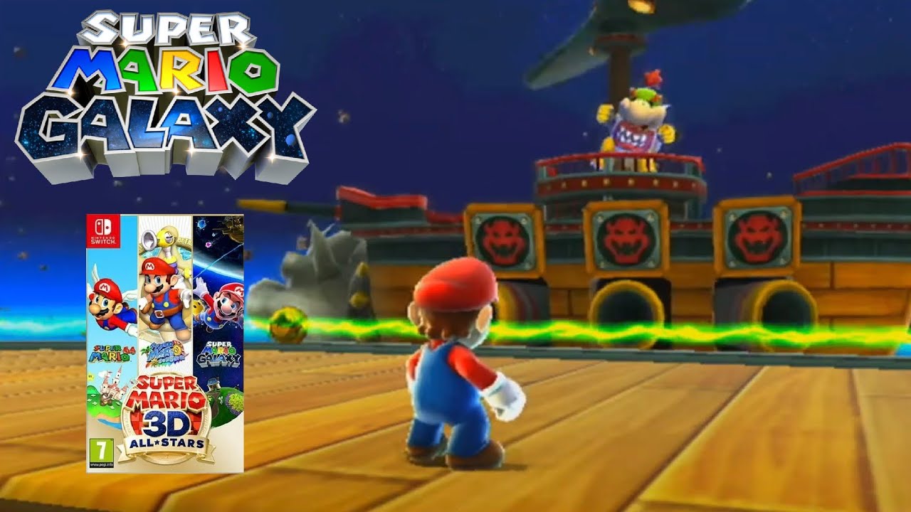Super Mario Galaxy Gameplay Super Mario 3D All-Stars Collection