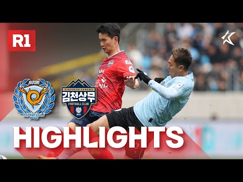 Daegu Gimcheon Sangmu Goals And Highlights