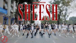 Kpop In Public - Phố Đi Bộ Babymonster 베이비몬스터 - Sheesh Dance Cover By Cac From Vietnam