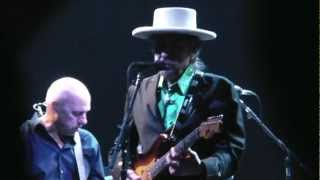Bob Dylan & Mark Knopfler - "It's All Over Now, Baby Blue" @ Rockhal Esch Luxembourg 21.10.2011 chords