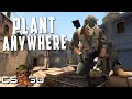 Competitive csgo but you can plant anywhere