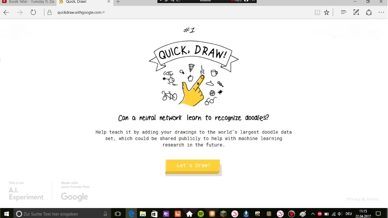 Quick,Draw! #1 (Deutsch) - YouTube