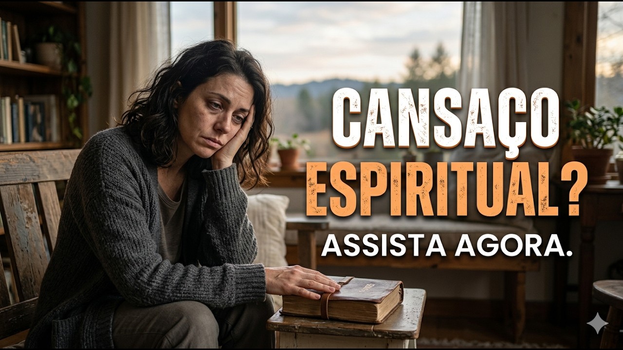 CANSAÇO ESPIRITUAL? ASSISTA AGORA.