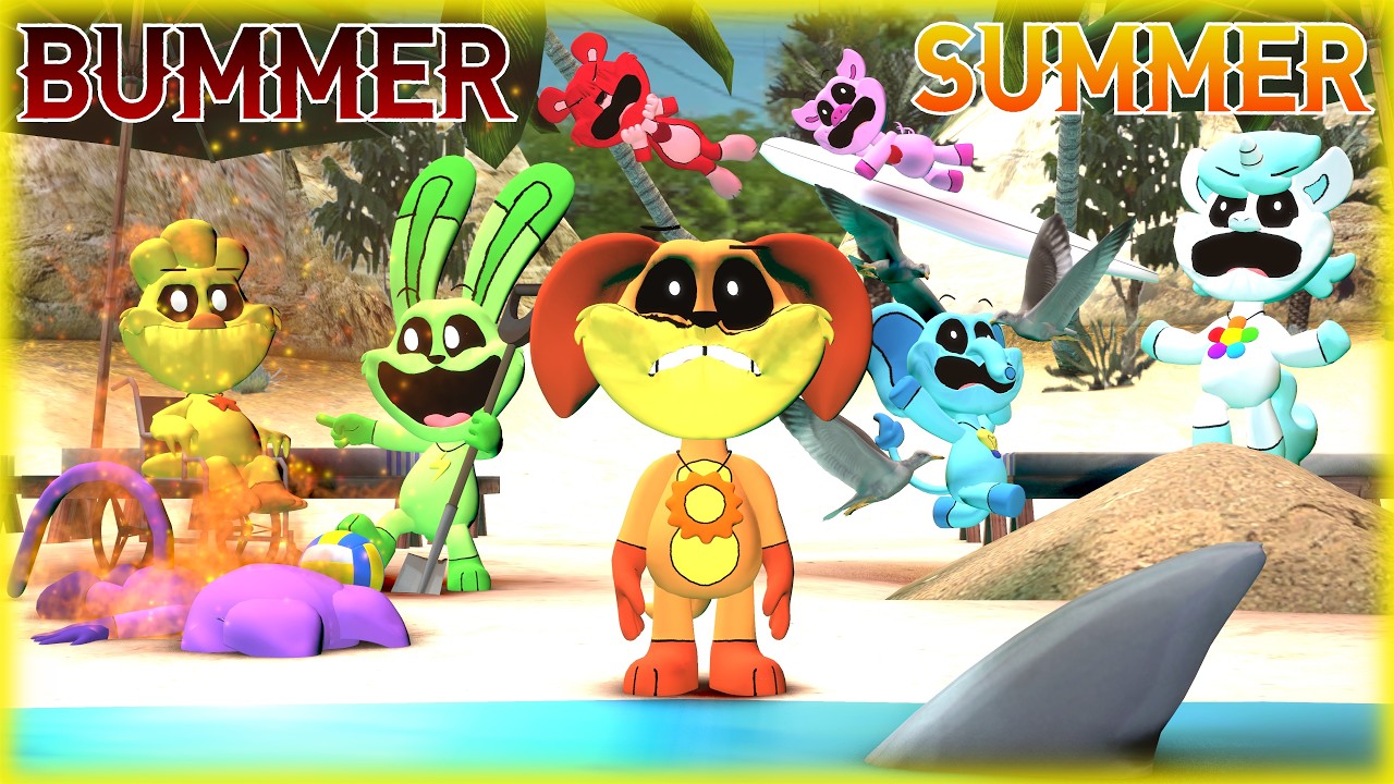 Smiling🌈Critters 'BUMMER SUMMER' Full Cartoon Animation | SMILING CRITTERS🌈 EPISODE