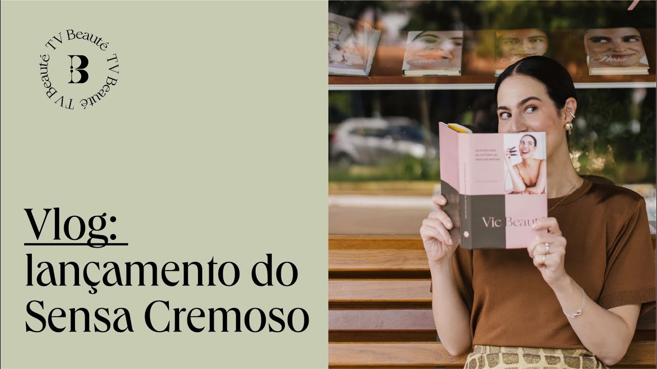 Vlog: a livraria café da Vic Beauté e + eventos de lançamento - TV Beauté