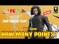 How Many POINTS Do You Need to Get Jon Snow Skin in Fortnite (Jon Snow Cup Leaderboard)