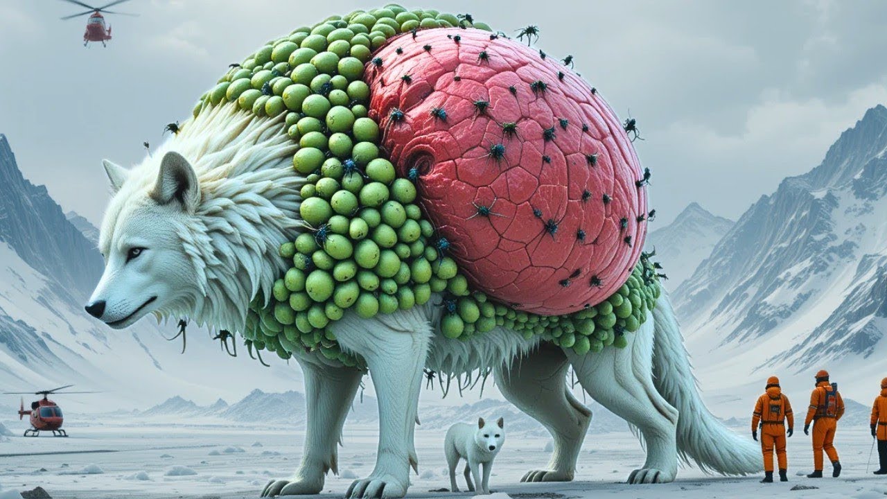 Rescue Story: Brave Rescue Team Saves Infected Wolf Covered in ...