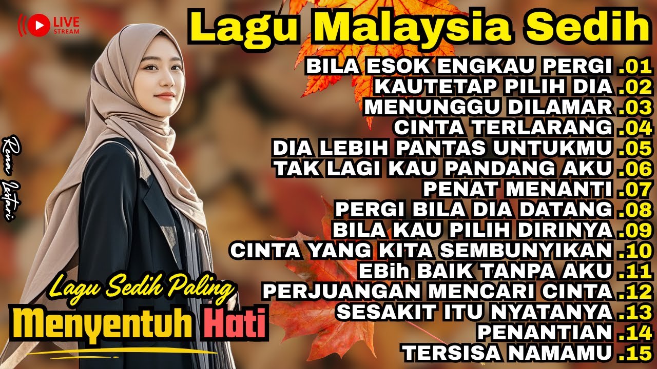 Lagu Sedih Cinta Terlarang | Album Slowrock Malaysia Terbaru