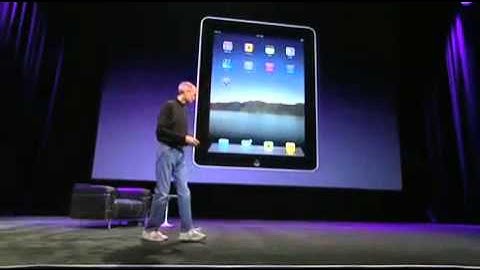 Steve Jobs iPad Launch - Mobile Introduction